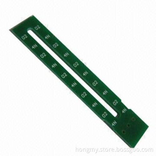 FR-4 Single-sided PCB Board with 2oz Copper Thickness, Gold Finger Surface Finish